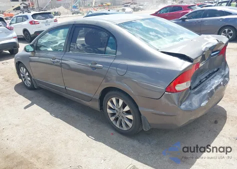 2009 Honda Civic Ex-L z USA, uszkodzony, nr VIN 2HGFA169X9H529081